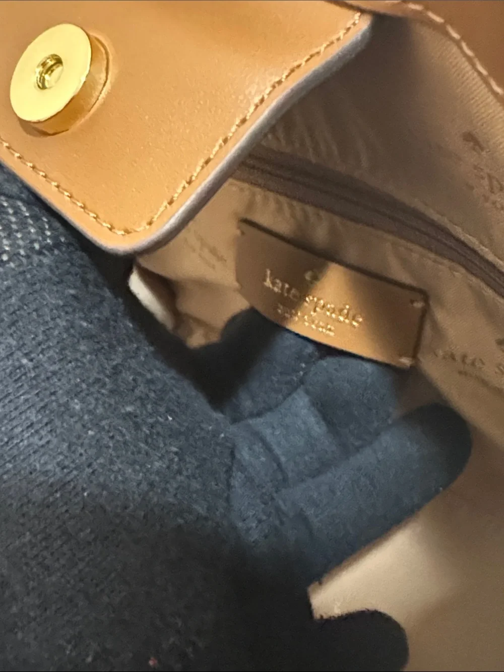 NEW✨NEW✨Kate Spade Ellie Small Tote Warm Gingerbread Canvas Satchel